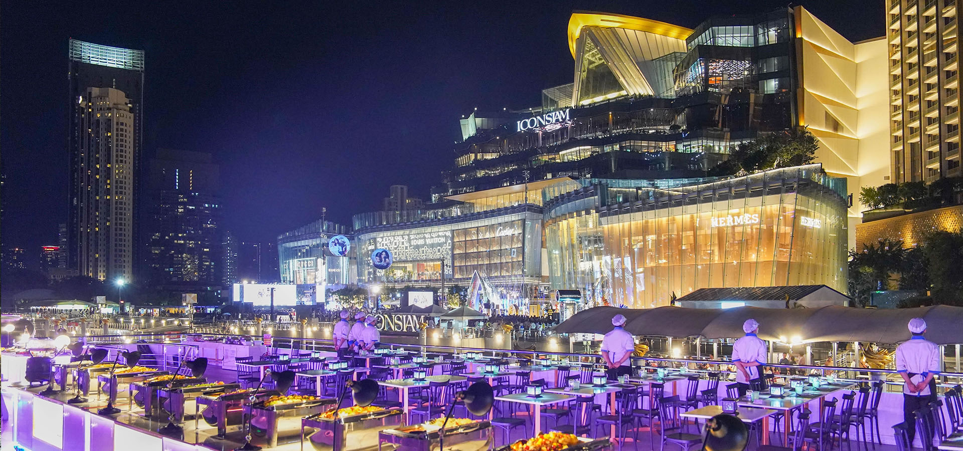 The Luxury White Dinner Cruise @ICONSIAM